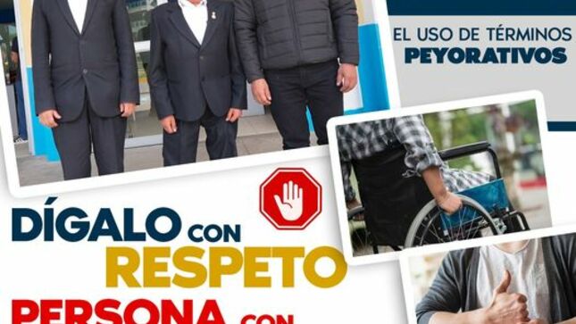 No toleremos ni promovamos el uso de términos peyorativos, cada individuo tiene su propia historia, habilidades únicas y un valor inmenso que aportar a nuestra sociedad. Es nuestra responsabilidad crear un entorno donde TODOS puedan sentirse valorados, incluidos y respetados. 