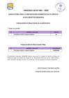 Vista preliminar de documento Publicacion de Resultados