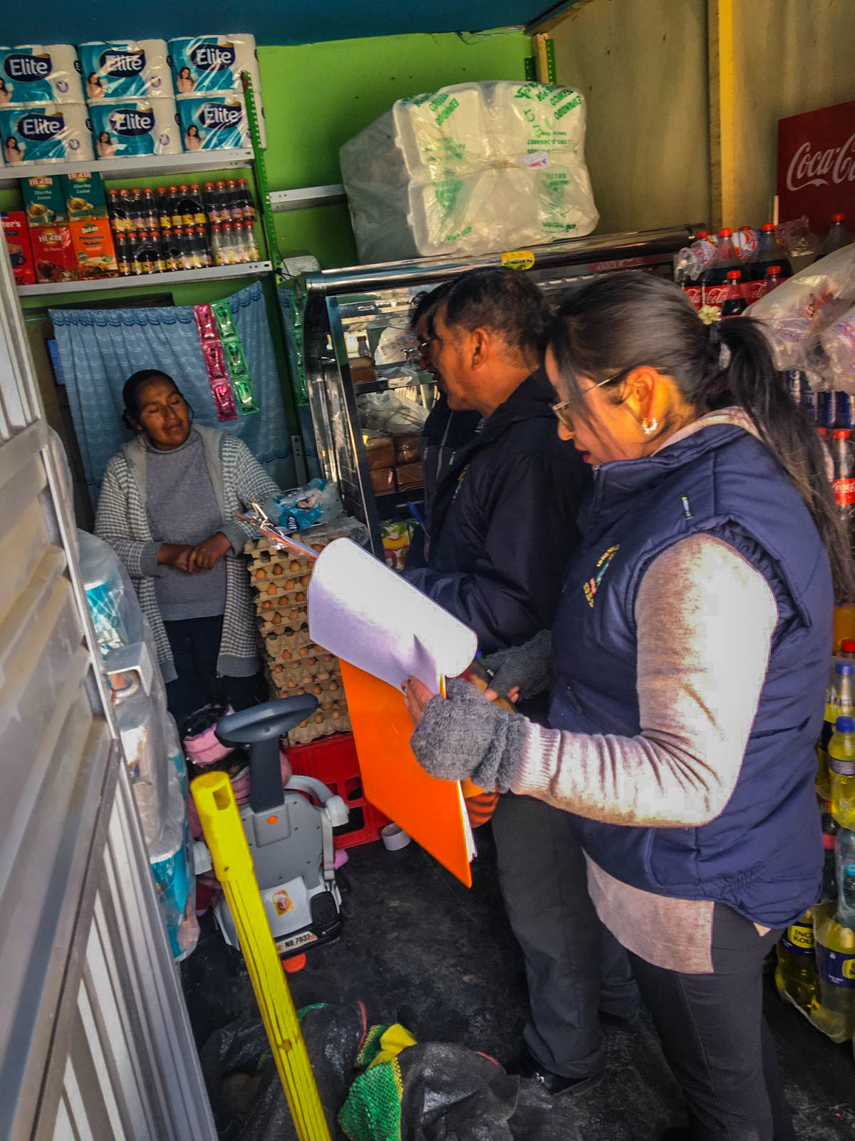 Se verificó que el 60 % de las tiendas cumplen con las condiciones de higiene.