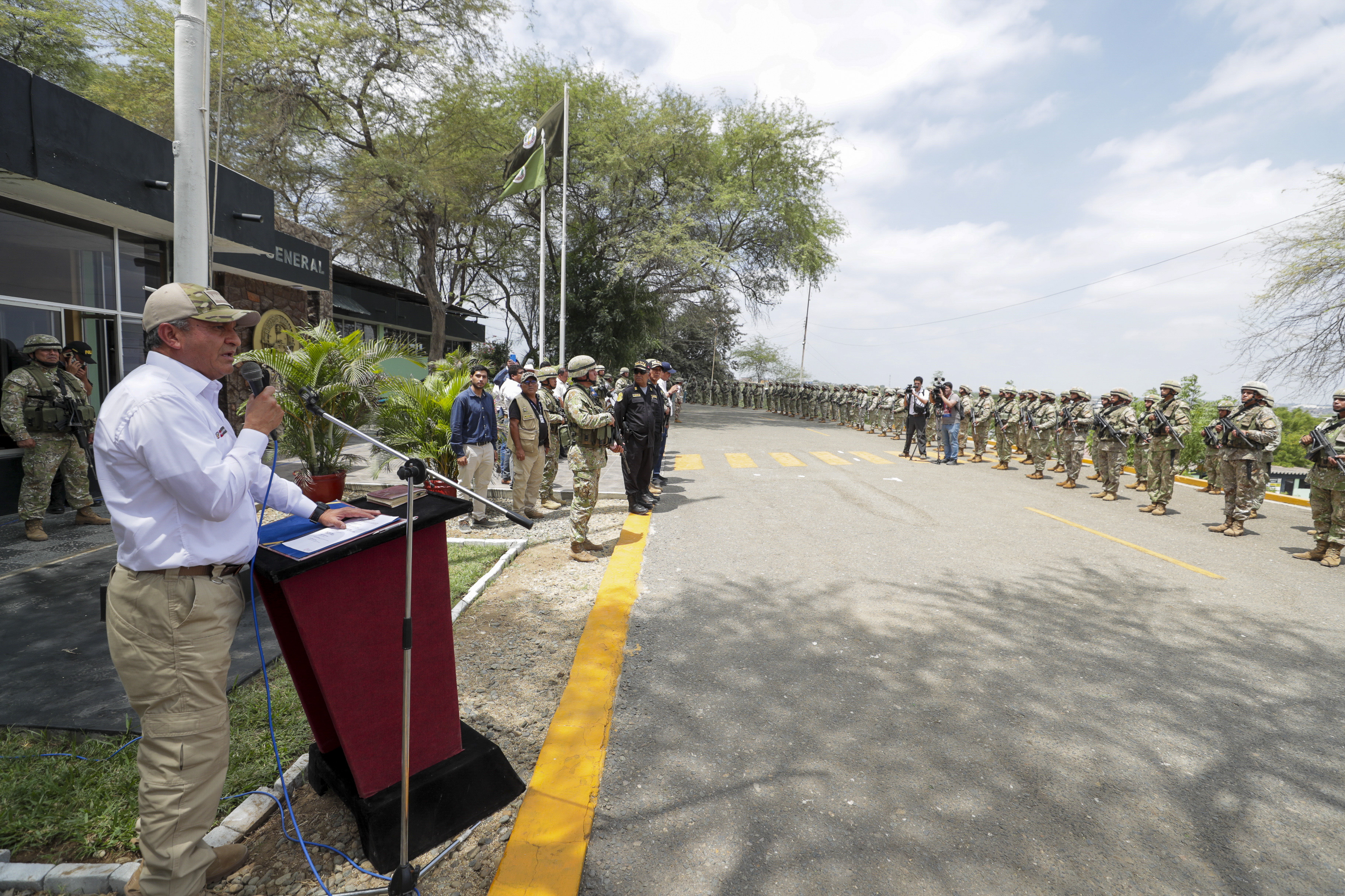Ejecutivo supervisa puesta en marcha de estado de emergencia por seguridad en Sullana