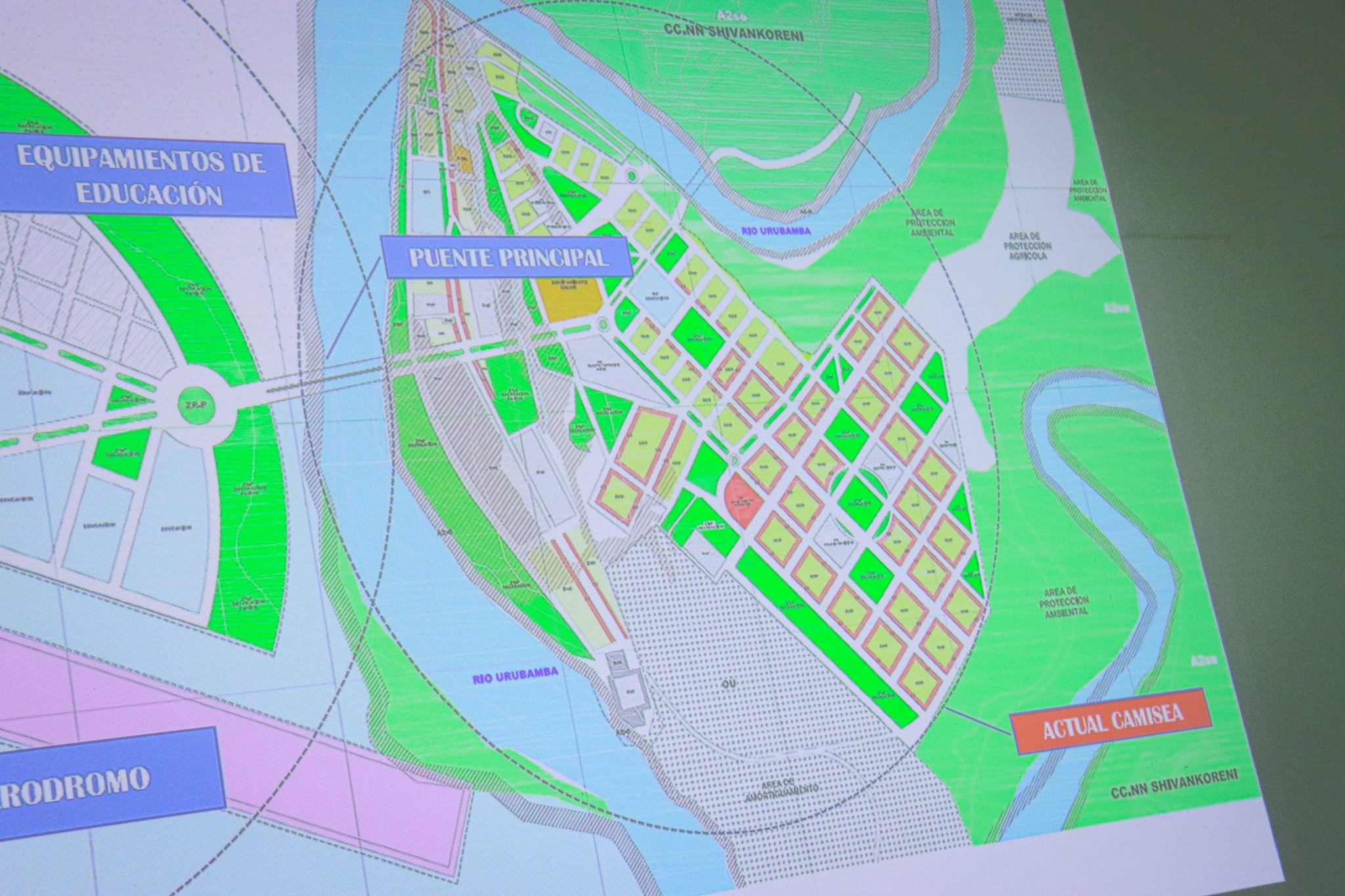 Municipalidad de Megantoni y la CCNN de Camisea desarrollaron reunión de coordinación de ordenamiento territorial