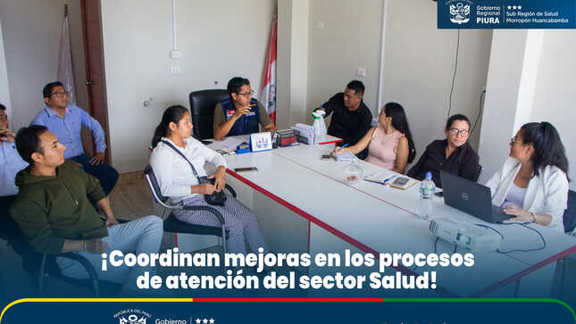 Coordinan mejoras en los procesos de atención en el sector de salud 