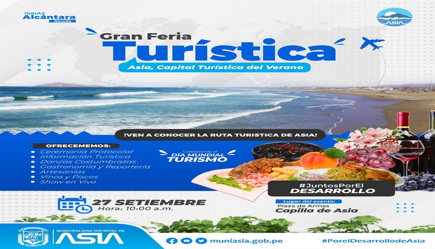 Ven a celebrar el Dia Mundial del Turismo en familia
