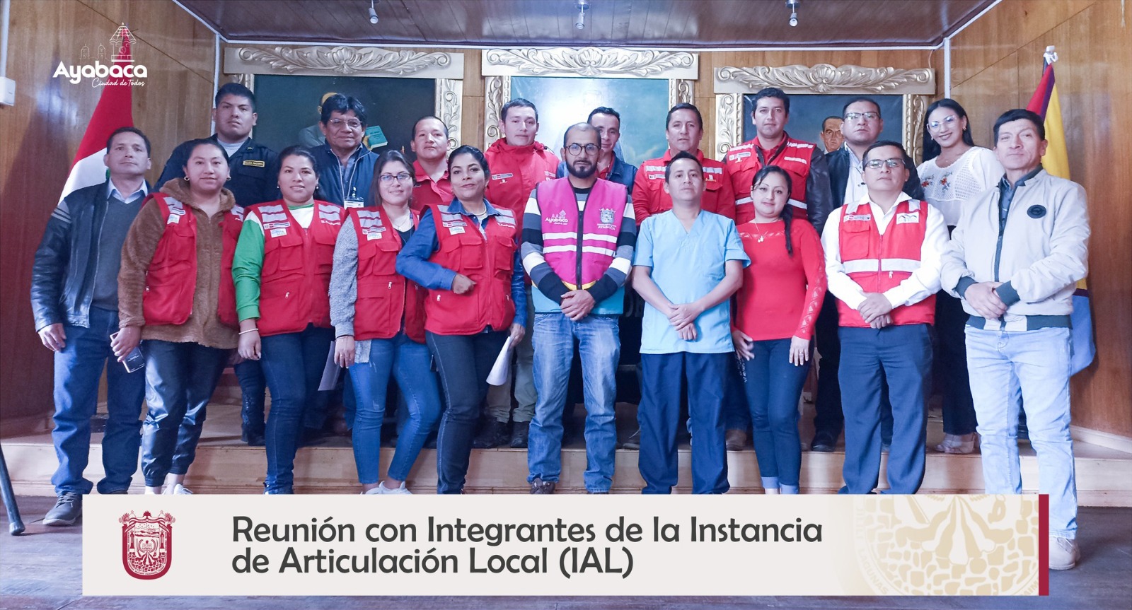 Reunión con Integrantes de la Instancia de Articulación Local 