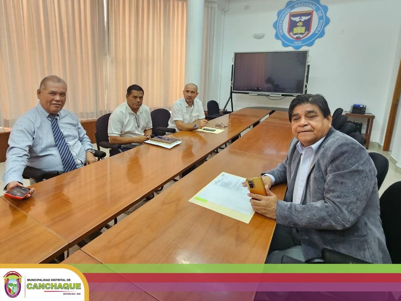 🟥🟩🟦 || Universidad Nacional de Piura brindará apoyo para la creación de filial del IDEPUNP en nuestro Distrito