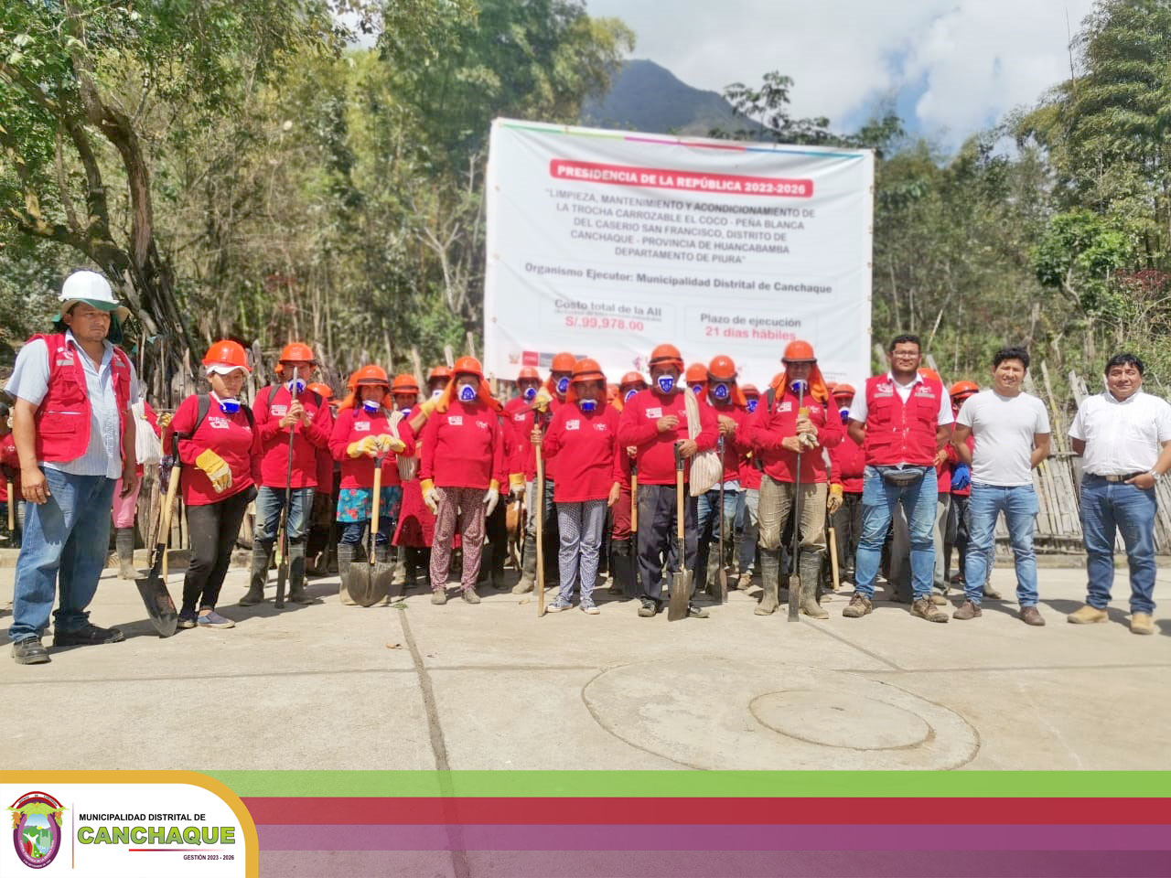 🟥🟩🟦 || Visita de seguimiento, control y monitoreo del programa de empleo temporal “LLAMKASUN PERU”, en los C.P.  Ranchos y San Francisco