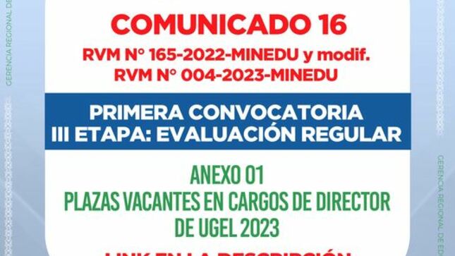 Comunicado