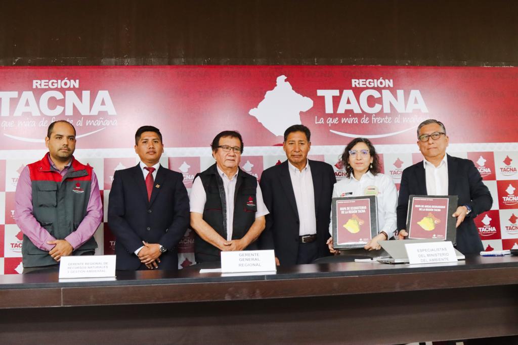 Oficializan el mapa regional de ecosistemas y áreas degradadas en los ecosistemas terrestres de Tacna