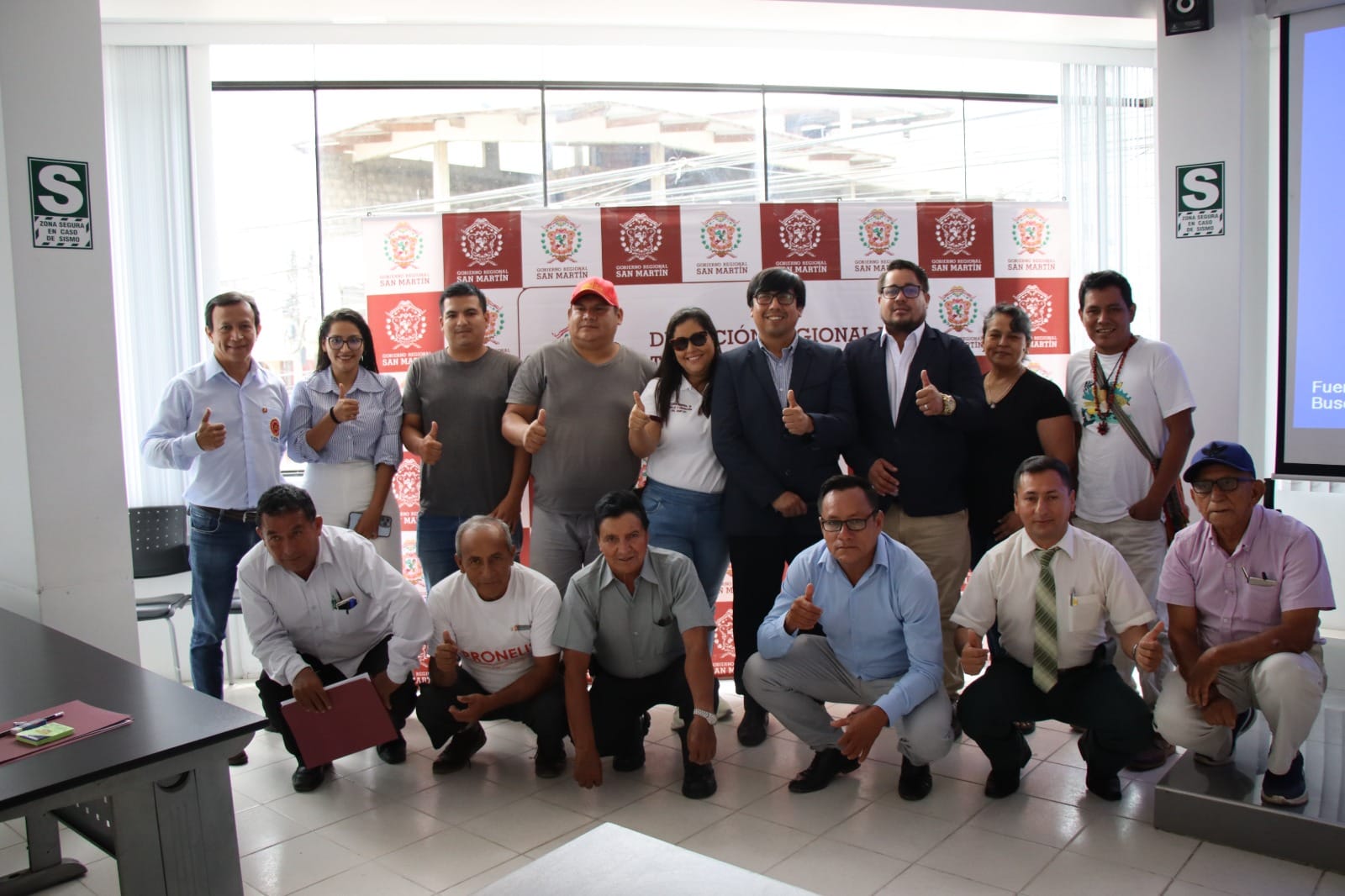 Integrantes del Consejo Regional de Trabajo y Promoción del Empleo - San Martìn