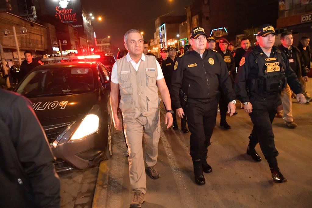 Operativos intensos en puntos críticos buscan brindar seguridad a la población.