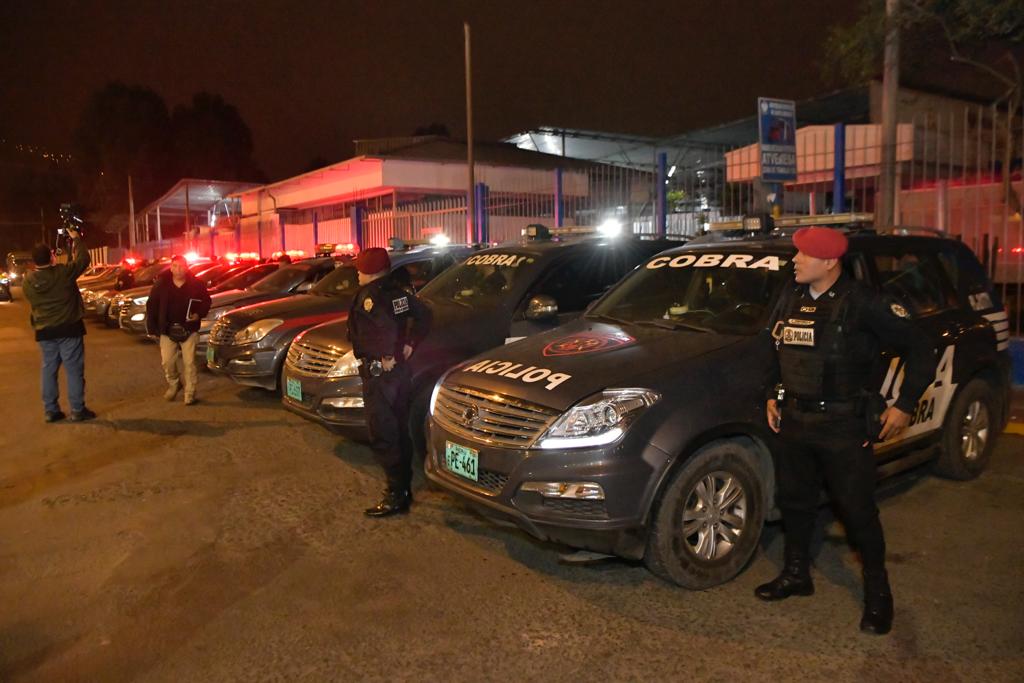 Operativos intensos en puntos críticos buscan brindar seguridad a la población.