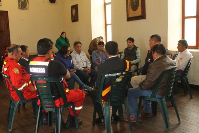 Electrocentro coordina planes de contingencia con Defensa Civil de Huánuco