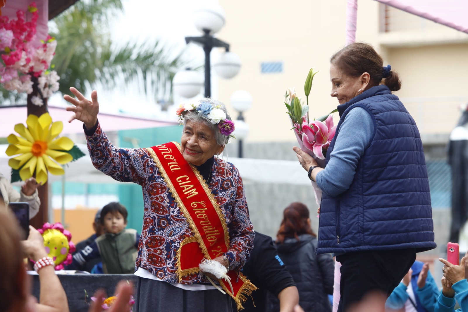 Graciela de 90 años es la 'Reina de la Primavera - Chorrillos 2023
