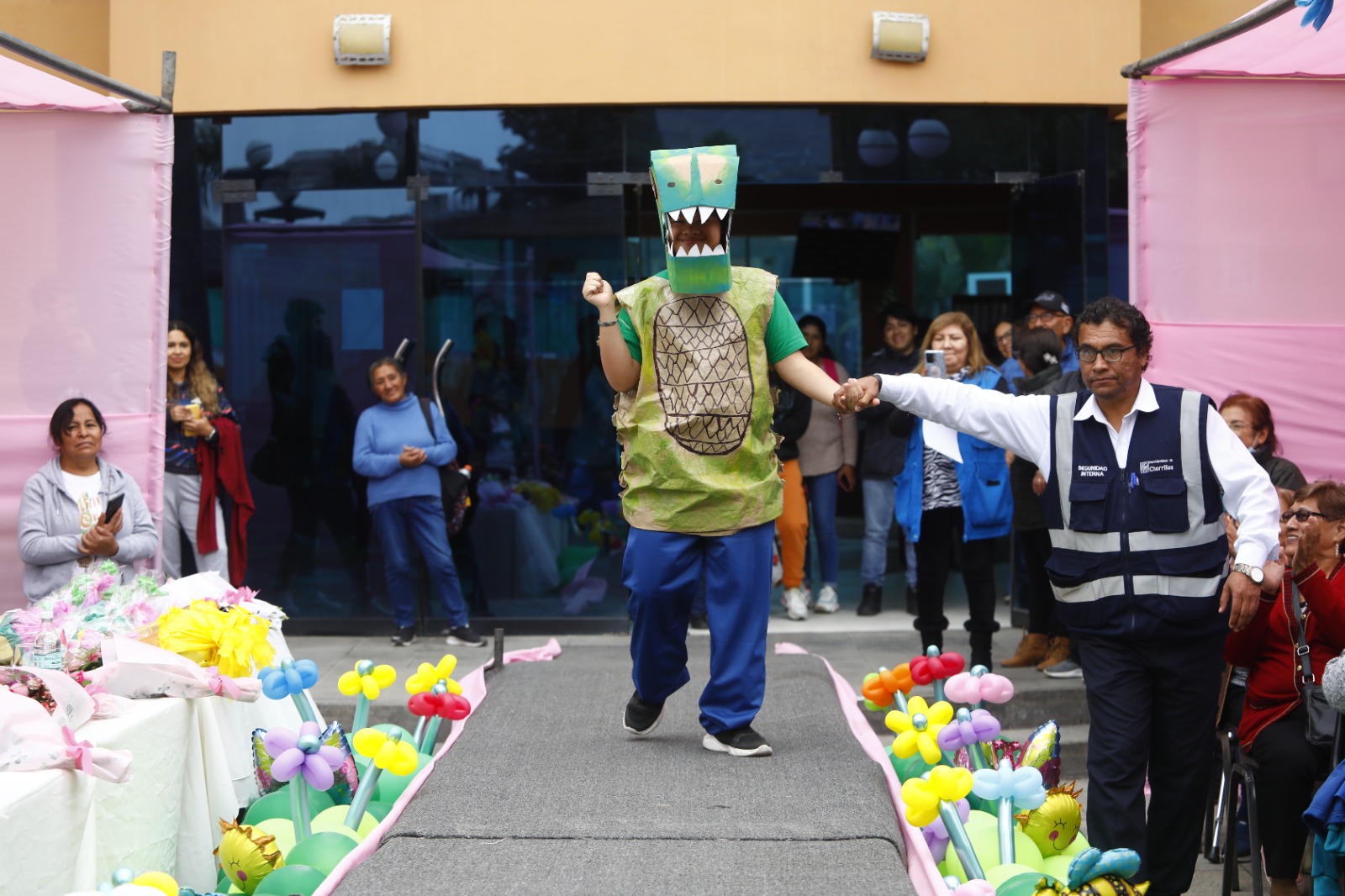 Pequeños integrantes del OMAPED también participaron de la celebración