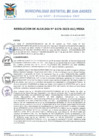 Vista preliminar de documento Resolución de Alcaldía N.° 0176-2023-ALC