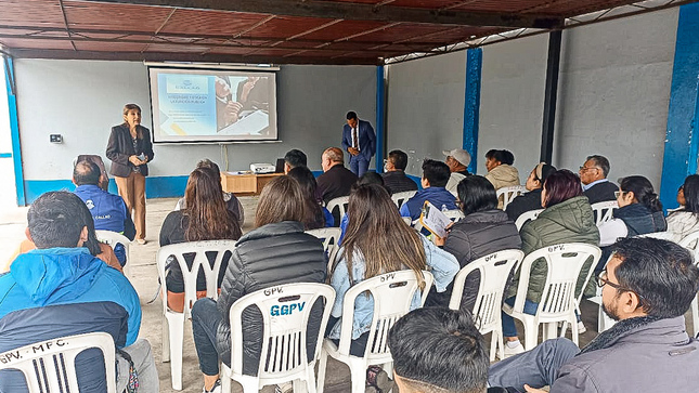 charla de seguridad ciudadana