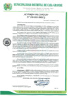 Vista preliminar de documento Acuerdo de Concejo 190-2023
