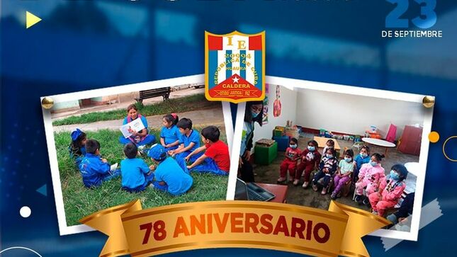 INSTITUCIÓN EDUCATIVA REPÚBLICA DE CUBA DE CALDERA CONMEMORA 78° ANIVERSARIO DE VIDA INSTITUCIONAL #23deSeptiembre.