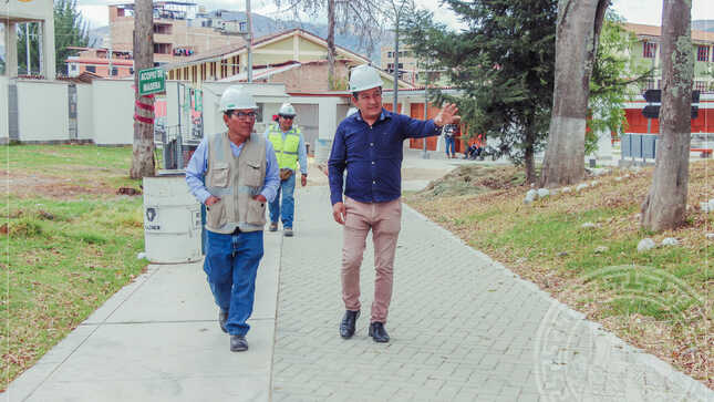 Construcción del complejo Turístico de los Baños del Inca 