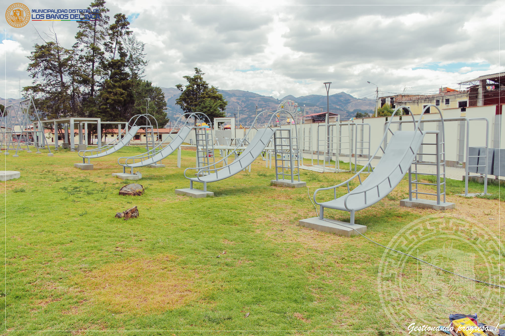 Construcción del complejo Turístico de los Baños del Inca