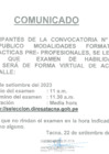 Vista preliminar de documento Comunicado - Fecha y hora del examen psicotécnico