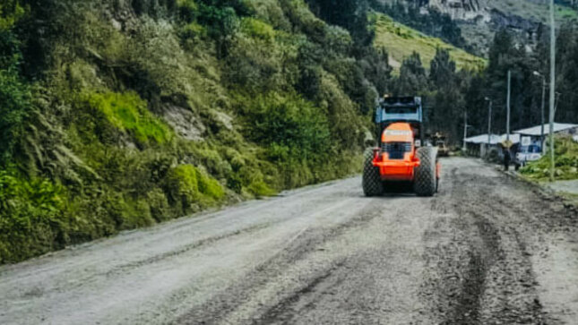 Se otorgó la buena pro para la conservación del corredor vial Pativilca - Molinopampa