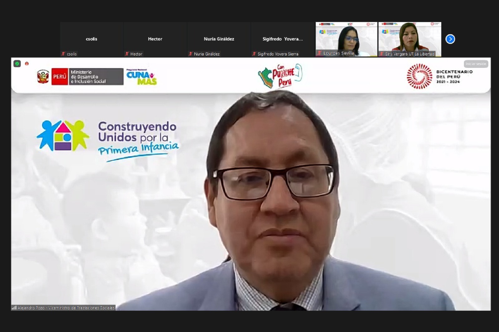 Viceministro de Prestaciones Sociales
