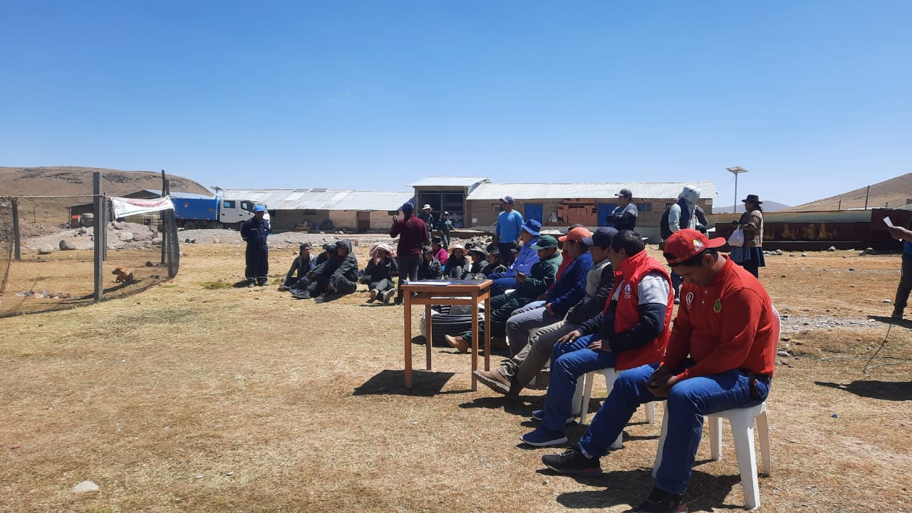 Proyecto Alpaca realiza preparación de terrenos para instalación de pastos