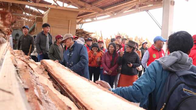 Beneficiarios y equipo técnico del proyecto Forestal Fajardo realizaron una exitosa pasantía