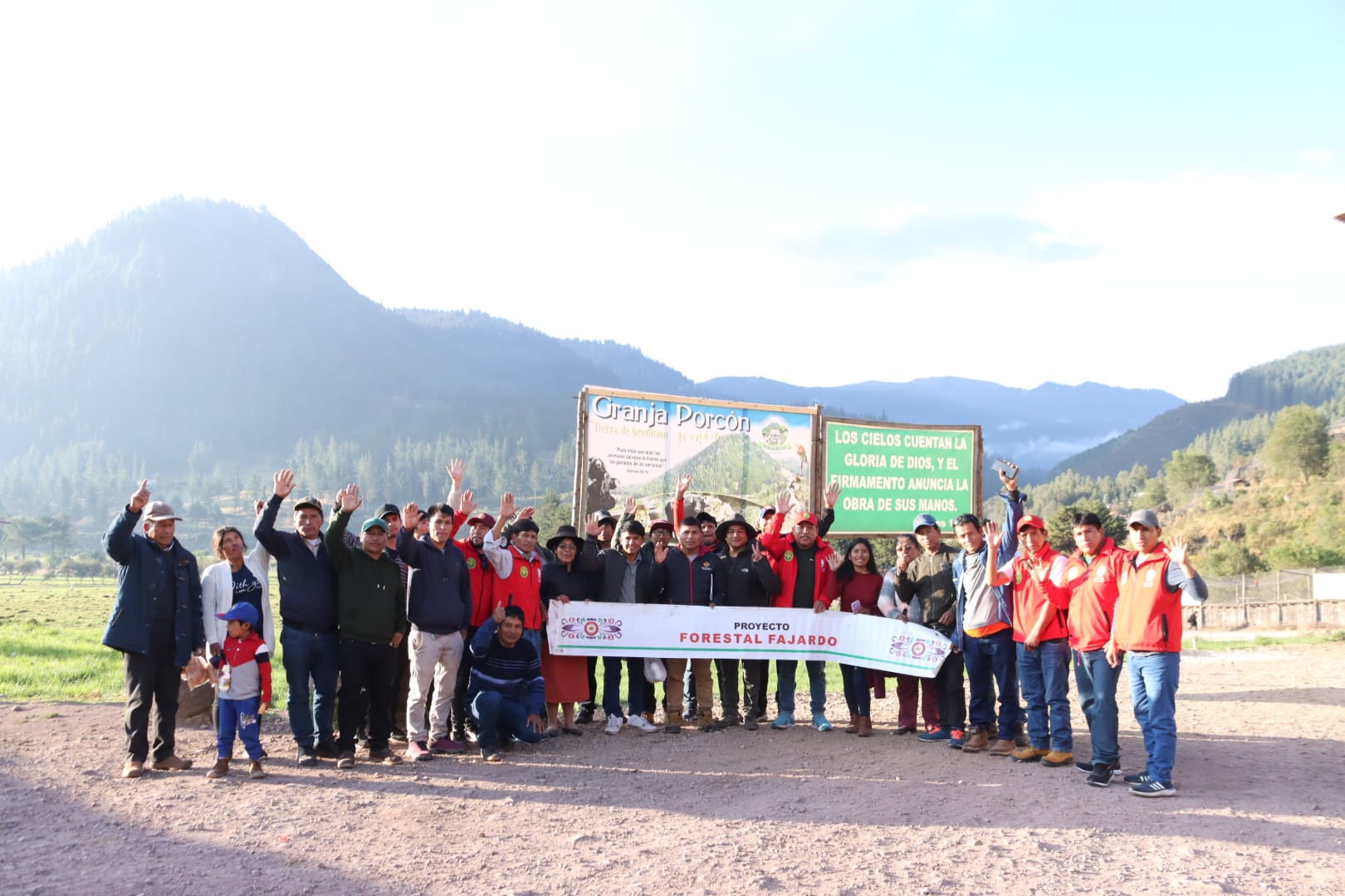 Beneficiarios y equipo técnico del proyecto Forestal Fajardo realizaron una exitosa pasantía