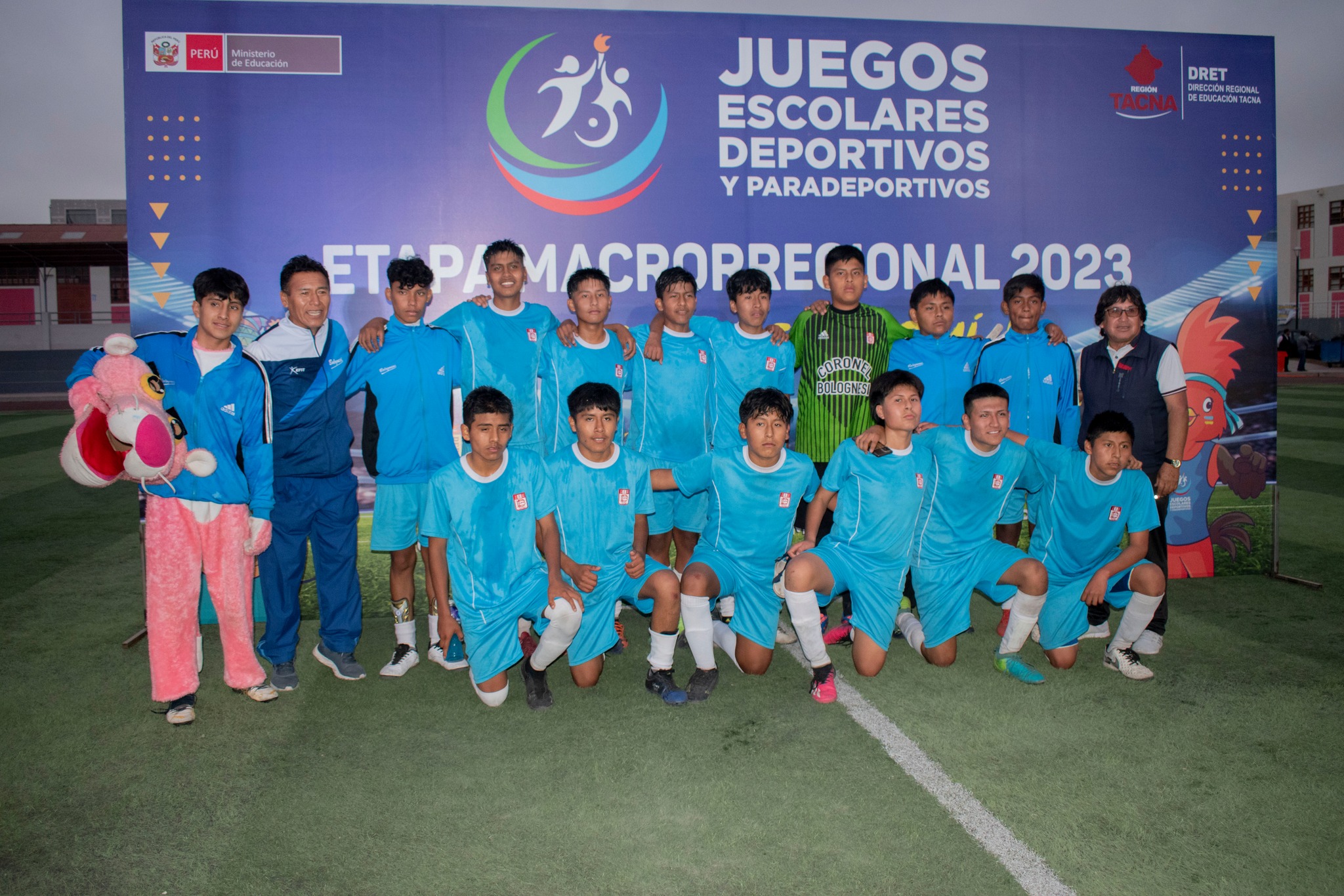 Clausuran Juegos Escolares Deportivos y Paradeportivos Etapa Macroregional 2023