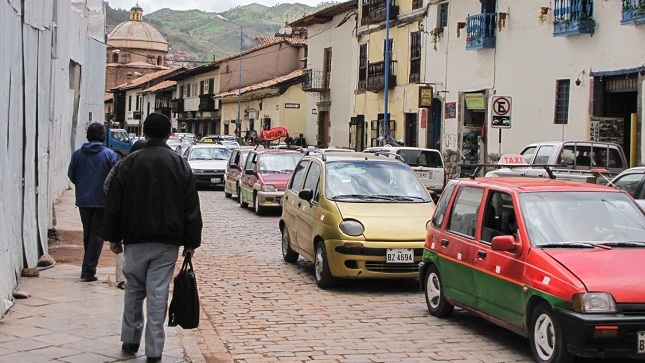 Tránsito en Cusco