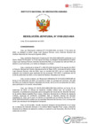Vista preliminar de documento Resolución Jefatural N° 0166-2023-INIA