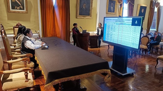 El Comité Provincial de Seguridad Ciudadana (Coprosec) realizó su quinta sesión ordinaria y tercera consulta pública.