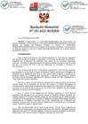 Vista preliminar de documento RM. 291-2023-MINAM