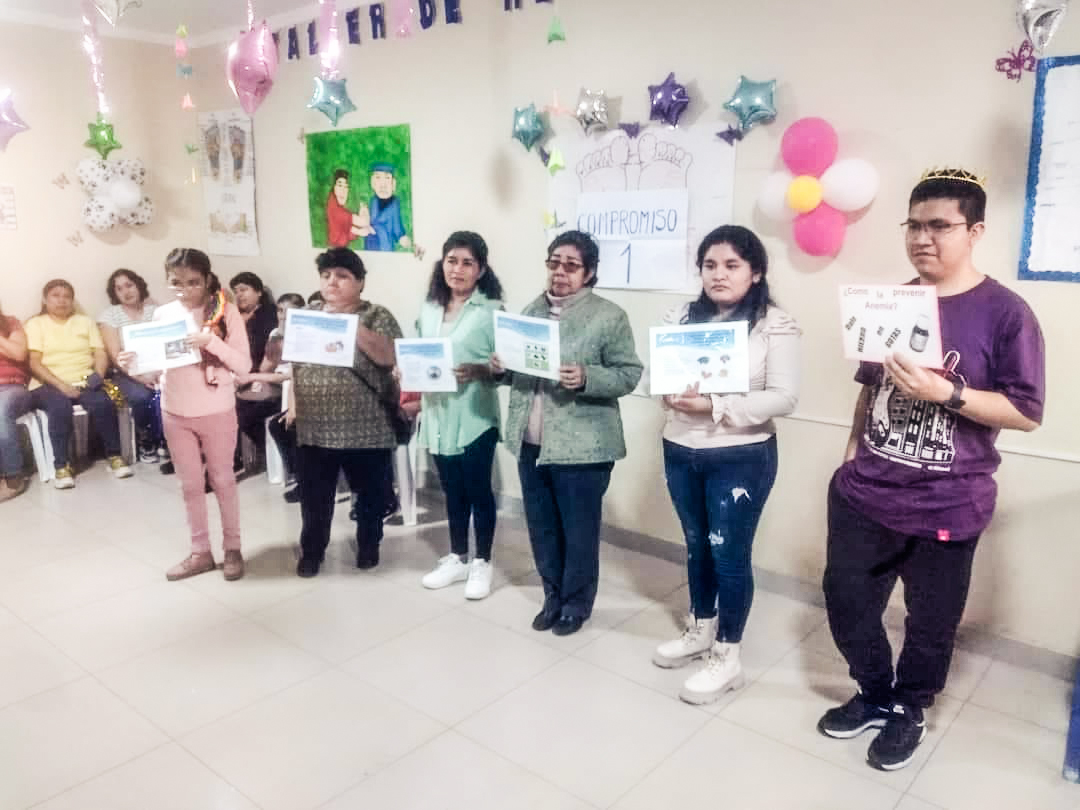 Estudiantes del taller de reflexología participaron de reunión de confraternidad por el día de la primavera