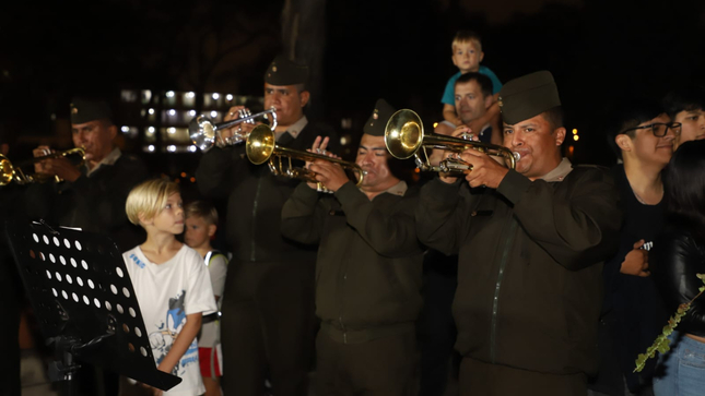 Retreta musical en el Circuito Mágico del Agua 