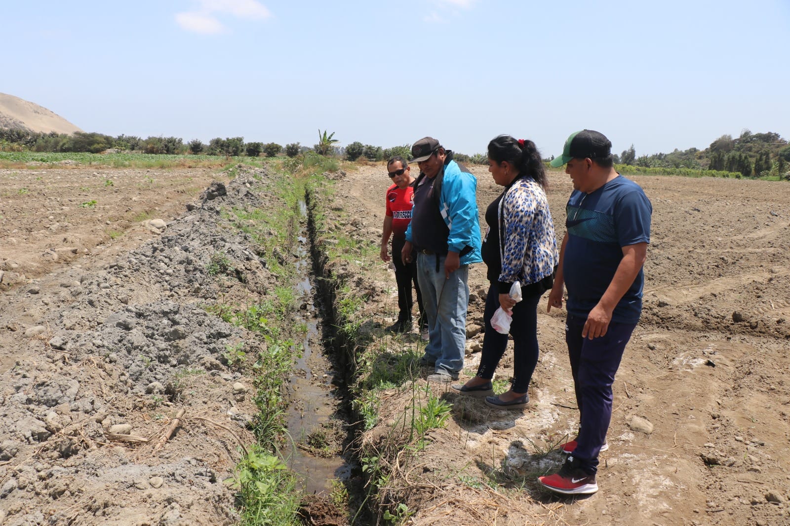 ALCALDE JUAN REAÑO INSPECCIONÓ GALERIAS FILTRANTES Y EVALUÓ NUEVOS PUNTOS DE CAPTACIÓN DE AGUA POTABLE PARA MEJORAR ABASTECIMIENTO AL DISTRITO.