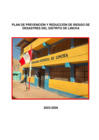 Vista preliminar de documento PLAN DE PREVENCIÓN Y REDUCCIÓN DE RIESGOS 2023-2026 - LINCHA