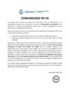 Vista preliminar de documento COMUNICADO CAS ORD. N°005-2023-PROCESO DE CONVOCATORIA CAS ORDINARIO N° 001-2023