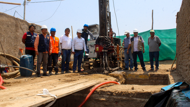 El proyecto en mención tendrá una profundidad de 50 metros y ocho metros de diámetro, lo que permitirá extraer un caudal suficiente para abastecer al sector Magnal