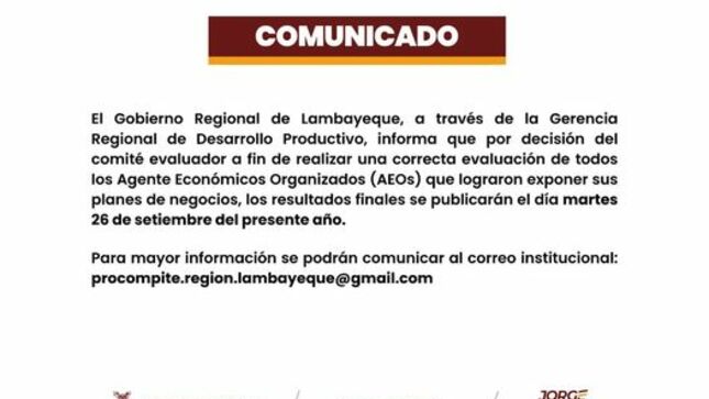 procompitelambayeque2023  COMUNICADO 