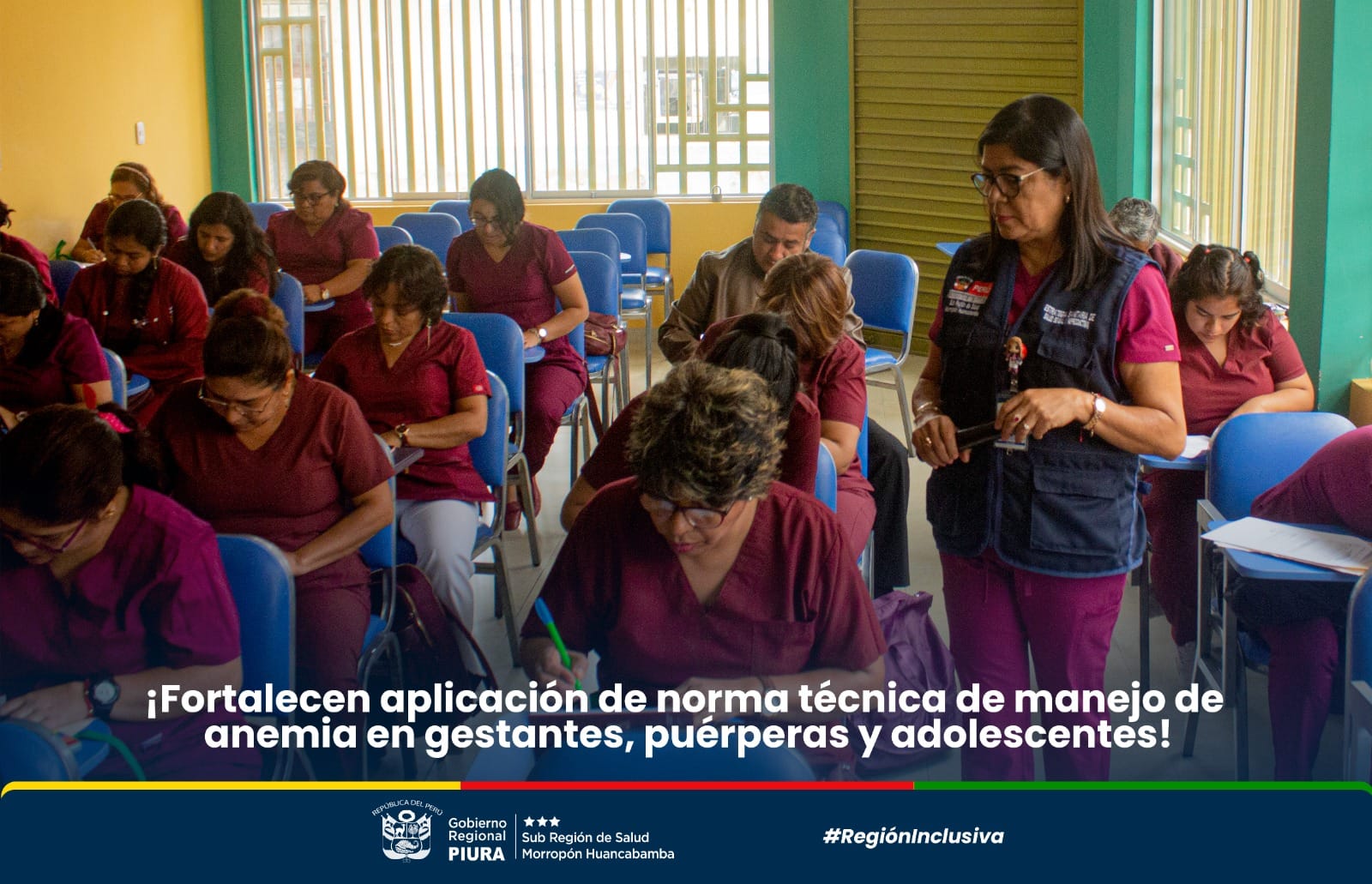 Fortalecen aplicación de norma técnica de manejo de anemia.