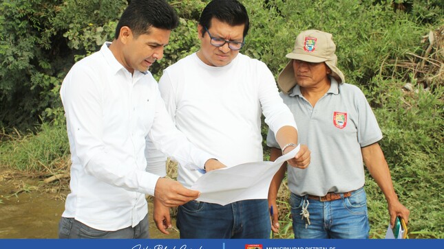 Alcalde De Lancones Recorrió Puntos Para Establecer Delimitación Territorial Con El Distrito De Querecotillo