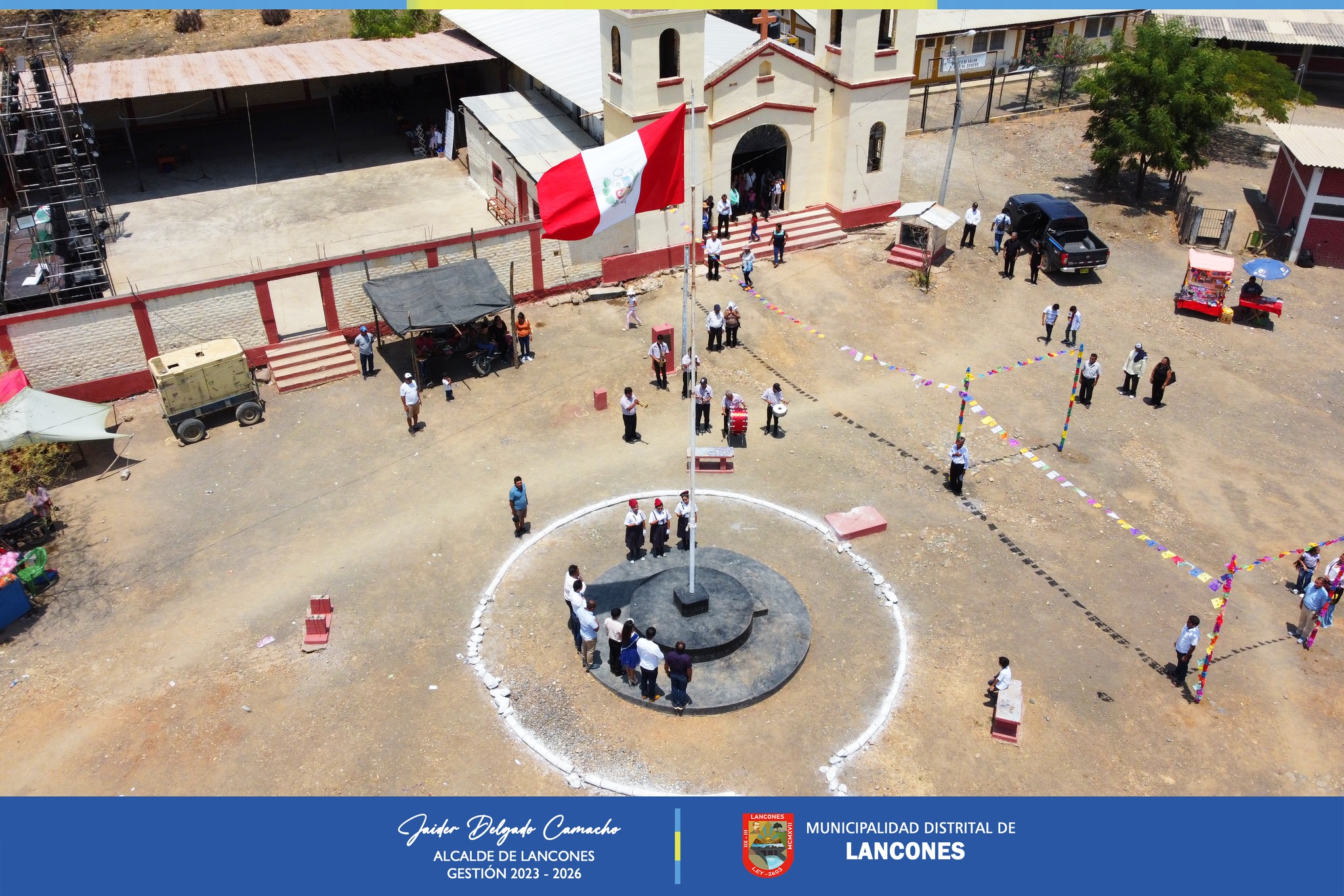 Celebraciones Del Caserío Playas De Romeros Contaron Con La Presencia Del Alcalde De Lancones