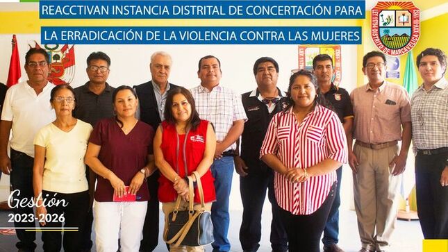 Reactivan Instancia Distrital De Concertación Para La Erradicación De La Violencia Contra Las Mujeres