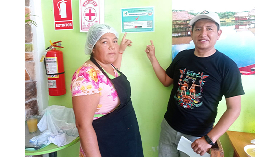 Ciudadanรญa identificarรก stickers en los locales