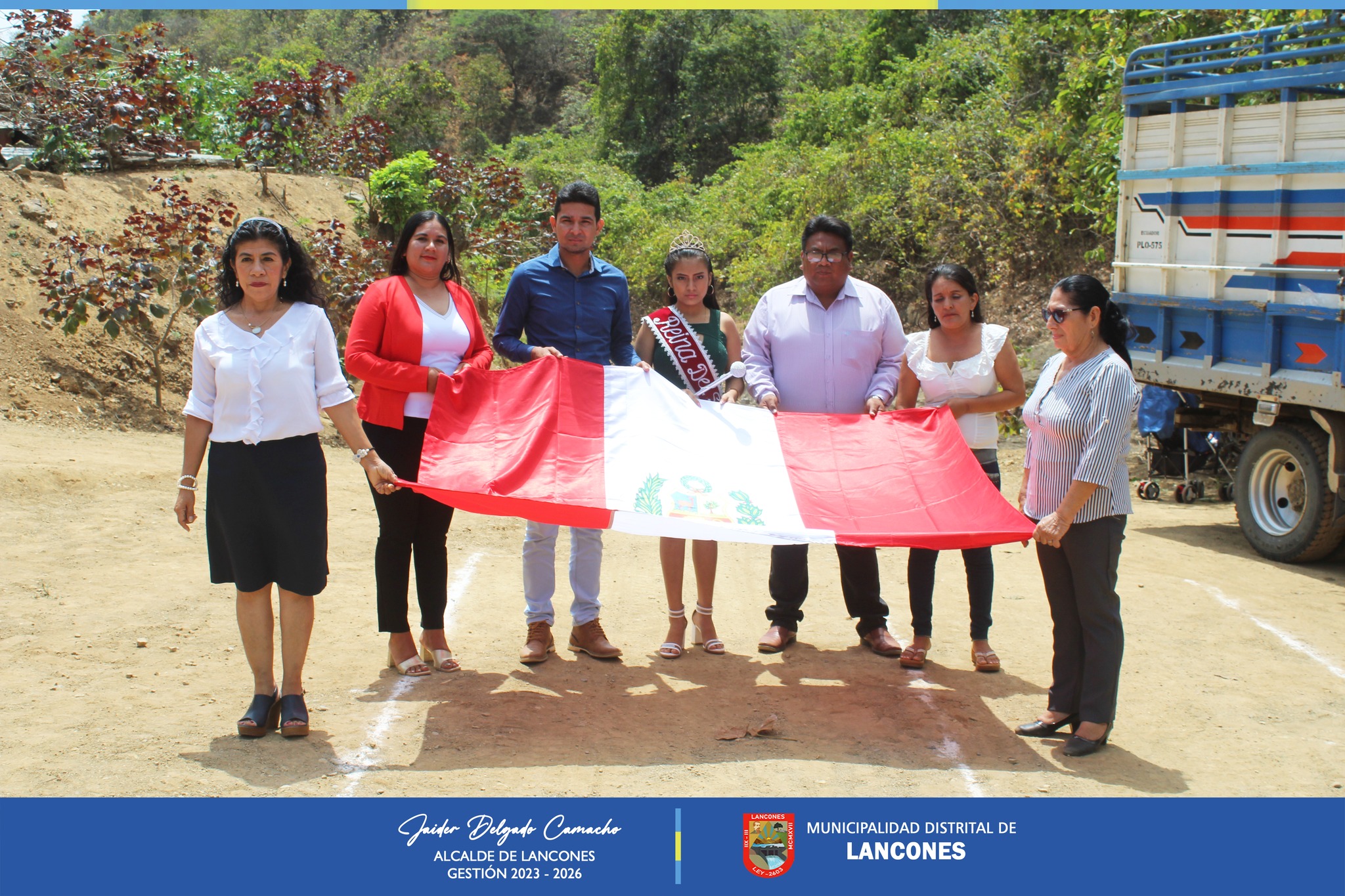 Festividades del Caserío El salto contaron con la presencia del Alcalde de Lancones.