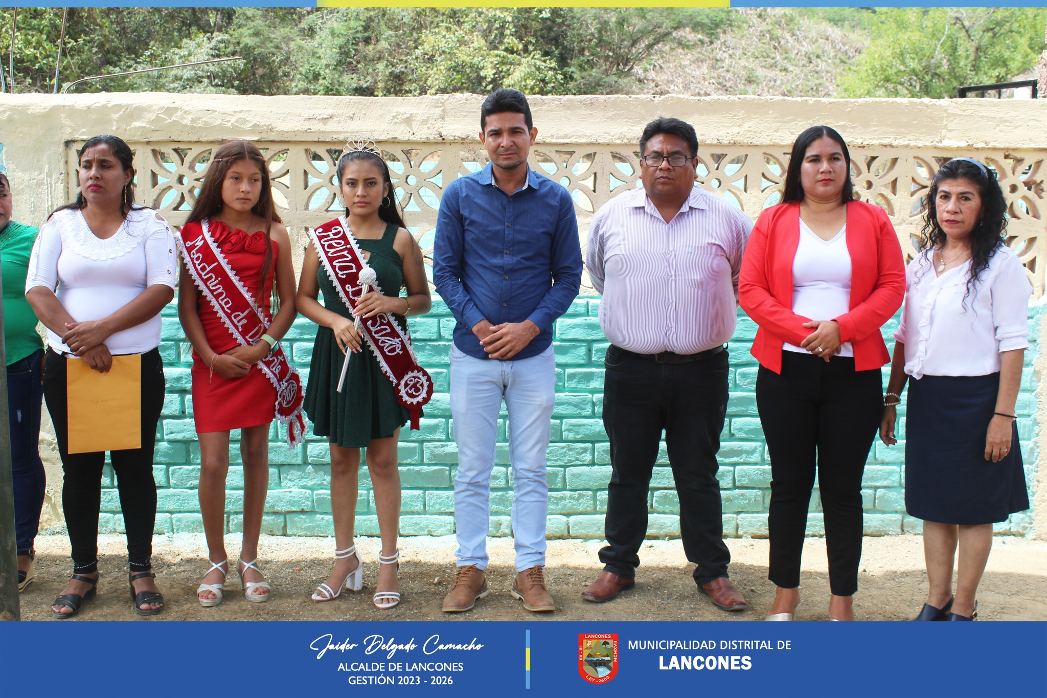 Festividades del Caserío El salto contaron con la presencia del Alcalde de Lancones.