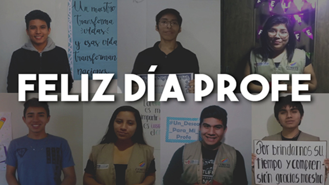 Estudiantes de Lima Metropolitana dedican emotivas palabras a sus docentes: “Gracias por no dejarnos y seguir enseñándonos”